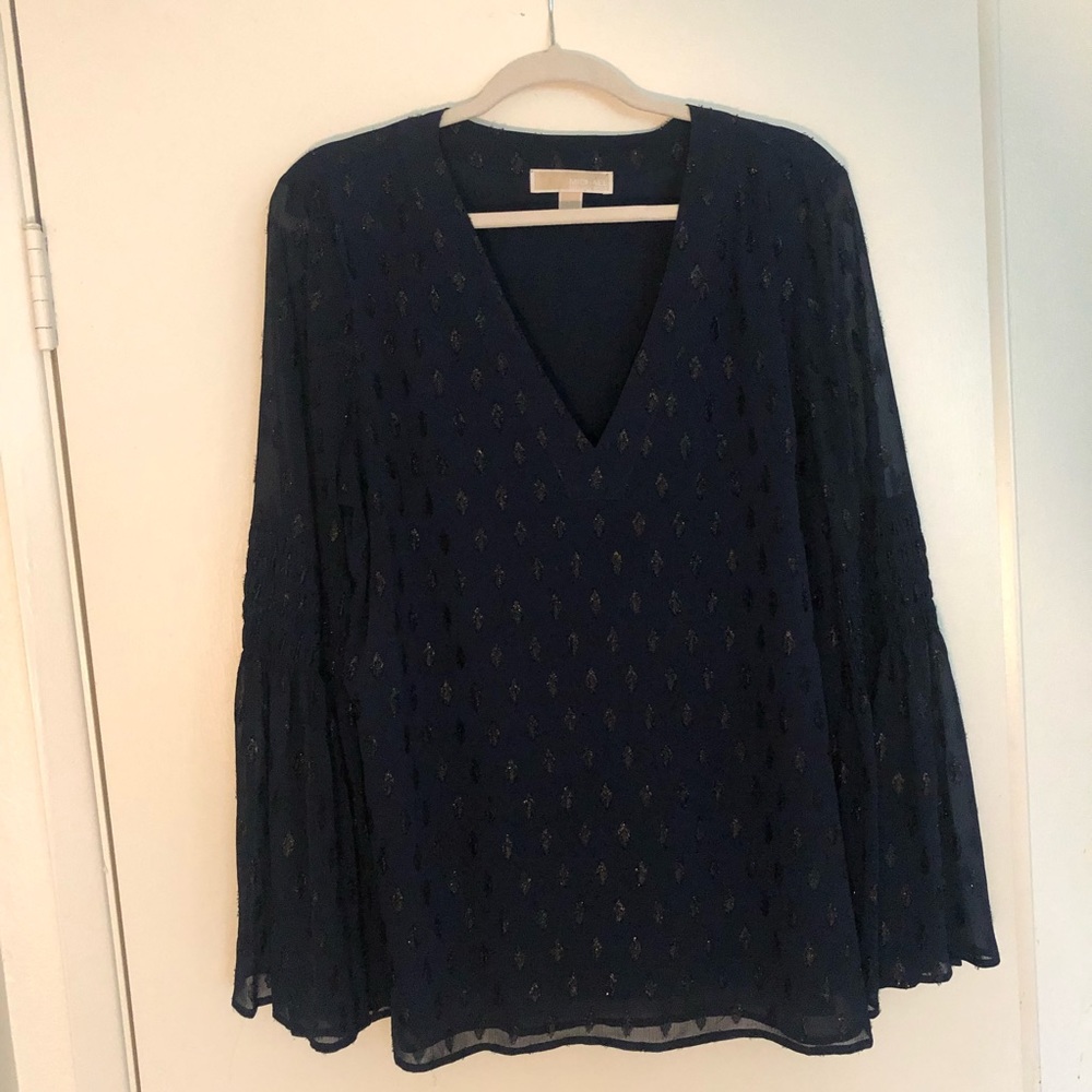 🦋 Michael Korea Bell Sleeved Blouse 💙